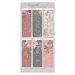 Bookmark Set-Magnetic-Foiled Floral (Pack Of 6)