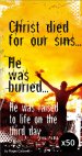 50 x Christ Died For Our Sins Tracts