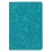 KJV Bible Compact Faux Leather, Teal w/zipper