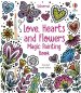 Love, Hearts And Flowers Magic Painting Book