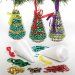 Christmas Tree Sequin Decoration Kit (Pack of 3)