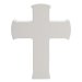 Faith & Hope Mantel Cross Plaque - Plain