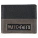 Wallet Leather Two-tone Walk by Faith 2 Cor. 5:7