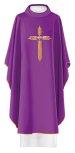 Purple Chasuble (Length 129cm x Width 150cm)