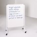 120 x 90cm Height Adjustable Mobile Whiteboard