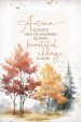 Wall Plaque-Mini Blessings-Autumn Is God's (4" x 6")