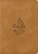 ESV Single Column Journaling Bible, Large Print (TruTone, Nubuck Caramel, Wildflower Design)