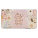 Checkbook Wallet Pink Strength & Dignity Prov. 31:25