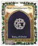 Communion Wreath Chalice Brooch