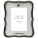 Confirmation Photo Frame/Metal/Silver Finish