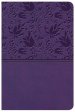 KJV Large Print Compact Reference Bible, Purple LeatherTouch