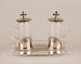 Silver Finish Cruet Set