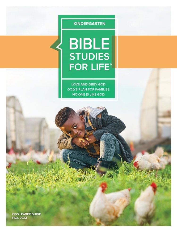 Bible Studies For Life: Kindergarten Leader Guide Fall 2023| Free ...