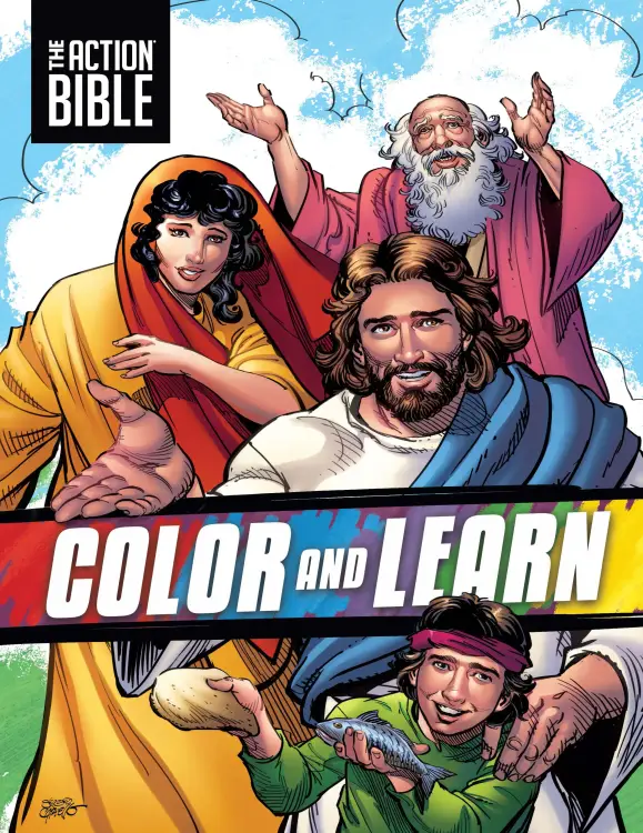 Action Bible Color and Learn