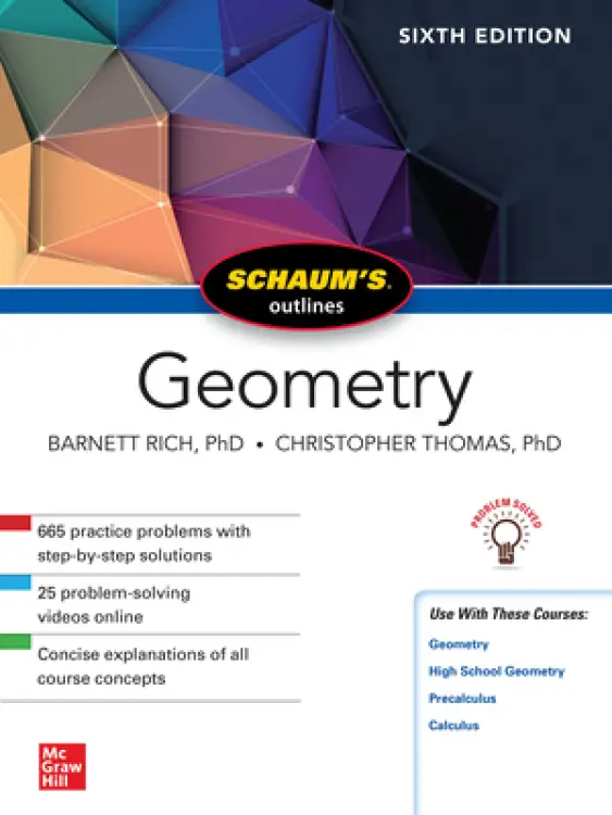 Schaum's Outline Of Geometry, Sixth Edition