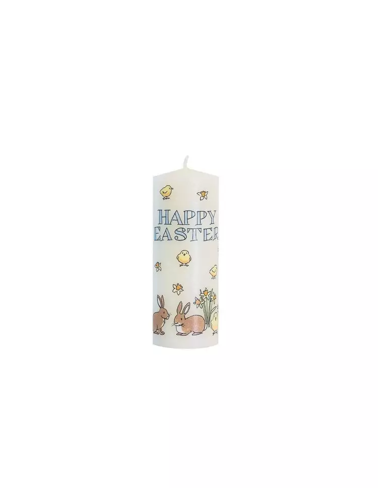 Easter Bunnies and Chicks Candle