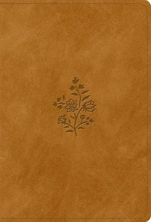 ESV Student Study Bible (TruTone, Nubuck Caramel, Wildflower Design)