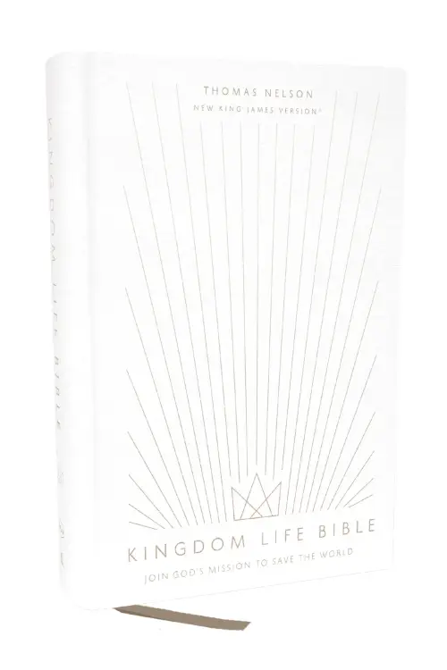 Kingdom Life Bible: Join God's Mission to Save the World (NKJV, Hardcover, Red Letter, Comfort Print)