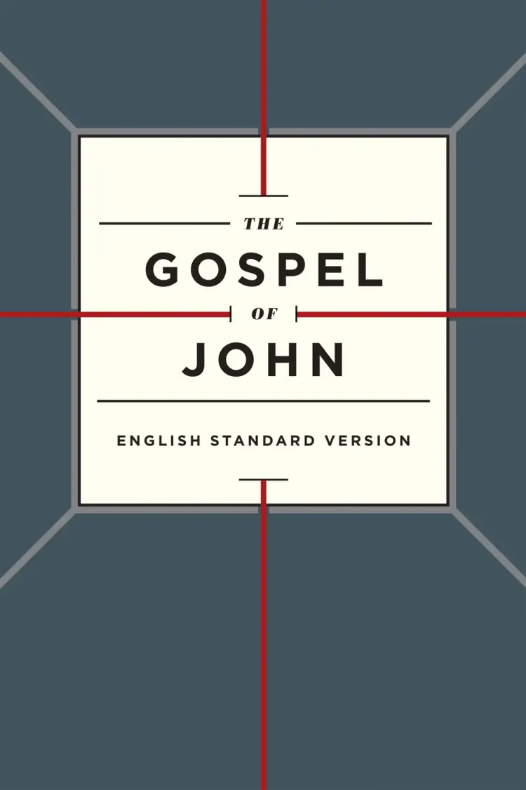 ESV Gospel of John (Paperback, Cross Design)