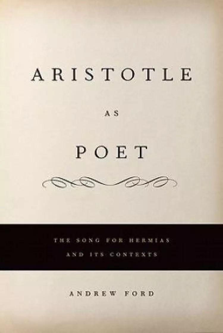 Aristotle as Poet