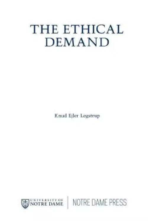 The Ethical Demand