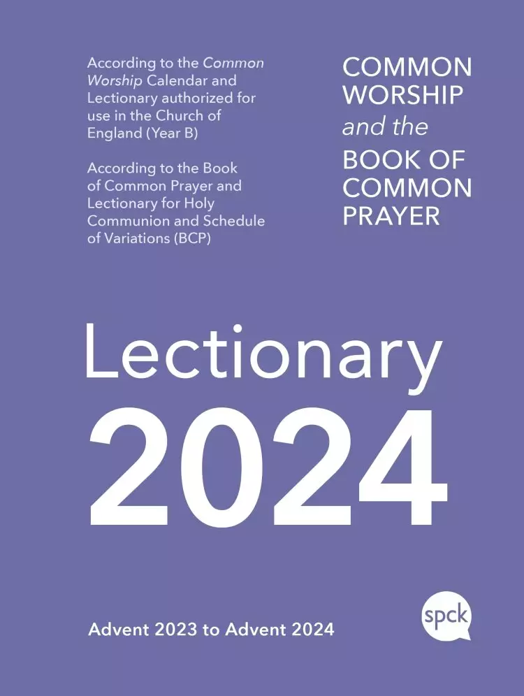 Common Worship Lectionary 2024 by SPCK 9780281087983 Fast Delivery