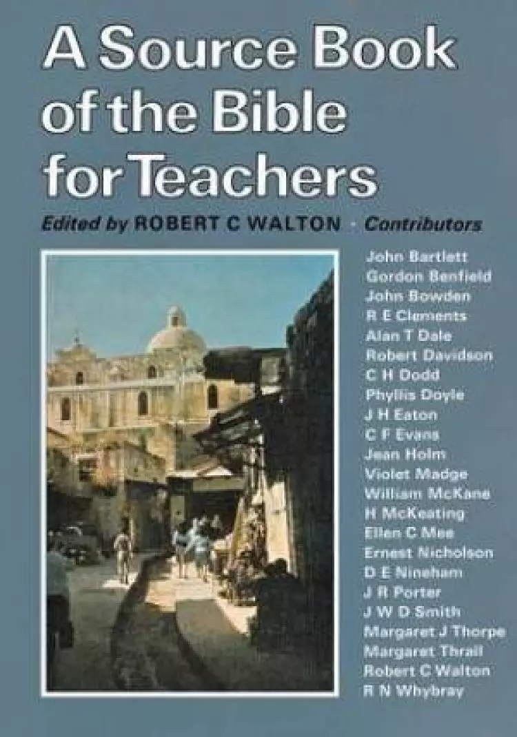 Source Book of the Bible for Teachers