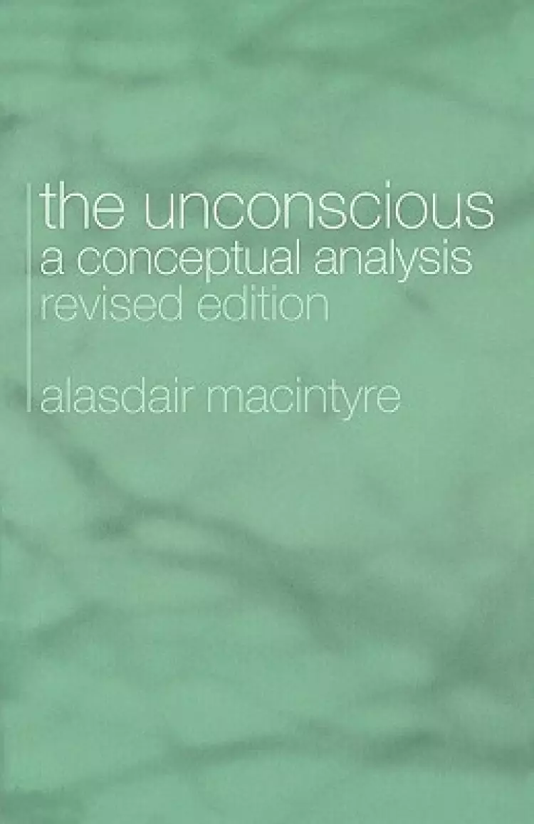 The Unconscious : A Conceptual Analysis