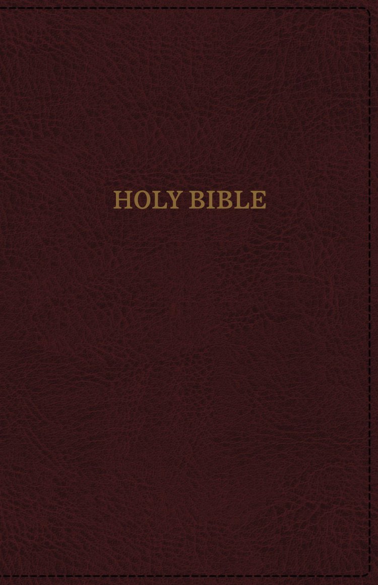 KJV, Deluxe Reference Bible, Super Giant Print, Imitation Leather ...