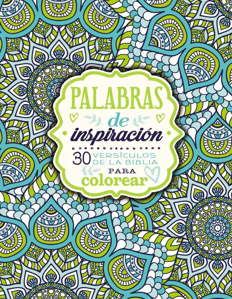 Palabras de inspiración (Libro para colorear)