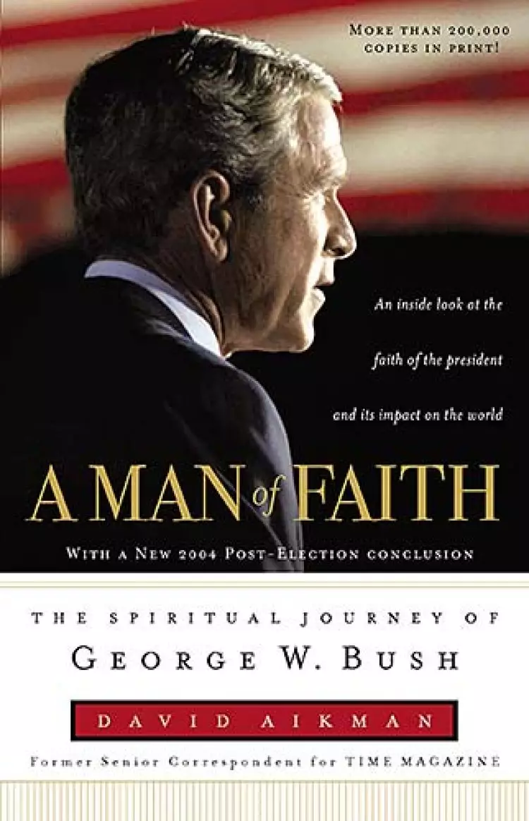 Man of Faith a paperback