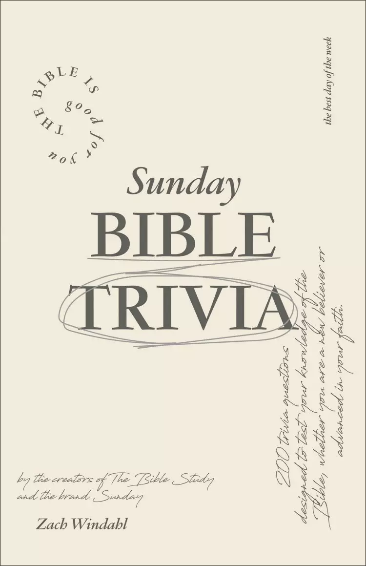 Sunday Bible Trivia