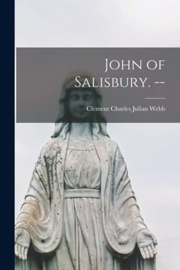 John of Salisbury.