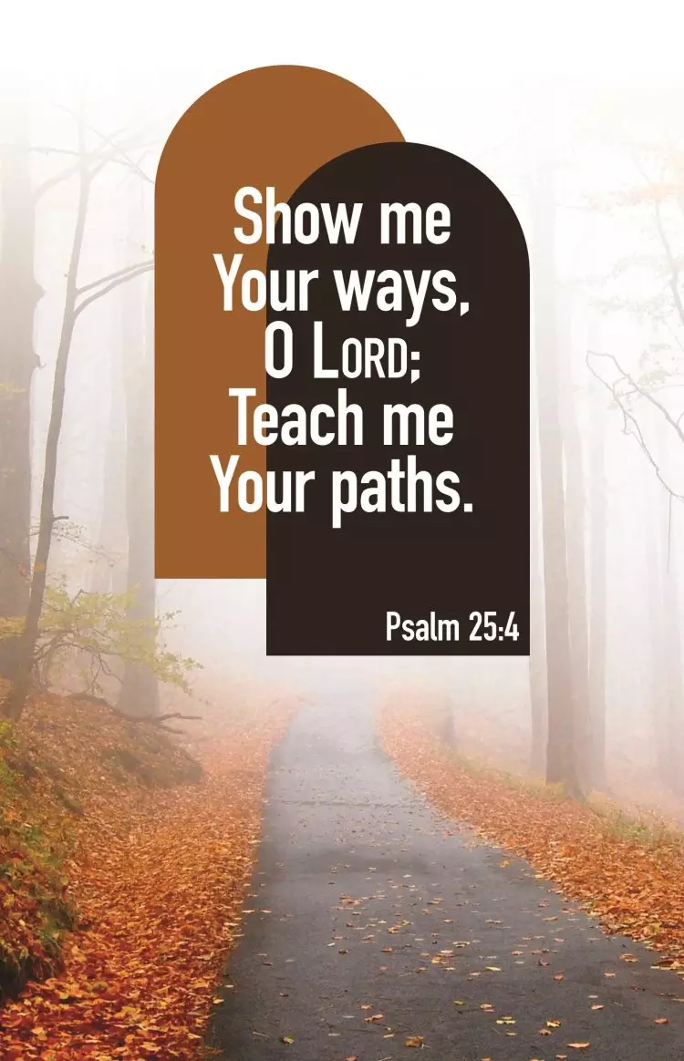 Show Me Your Ways Bulletin (Pkg 100) General Worship