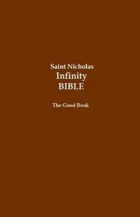 Saint Nicholas Infinity Bible (Black Cover)