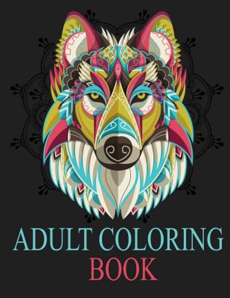 Coloring Books for Adults Relaxation Beginner - Animal (Paperback)