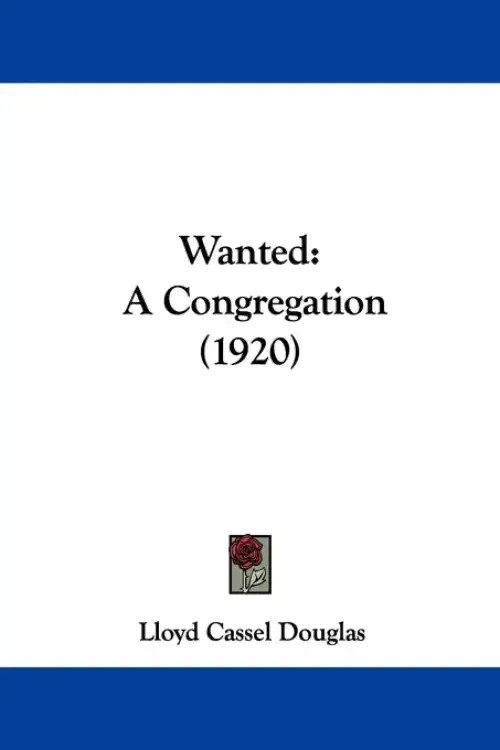 Wanted: A Congregation (1920)