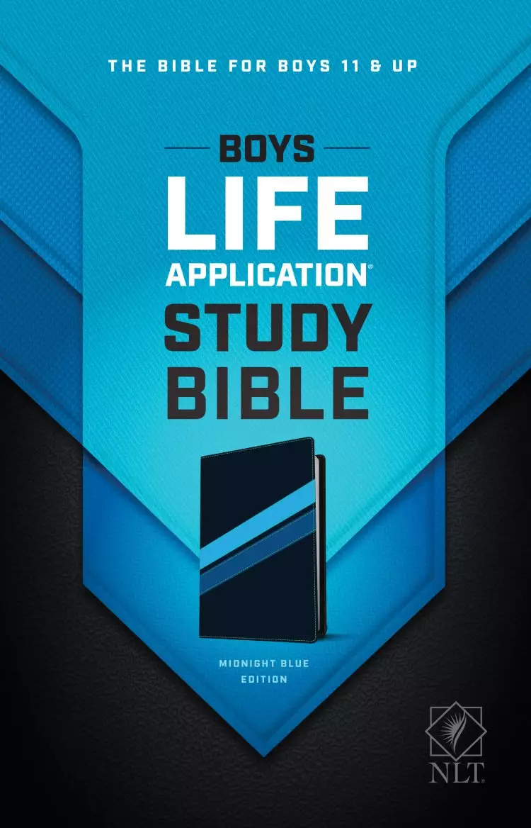 Boys Life Application Study Bible NLT, TuTone