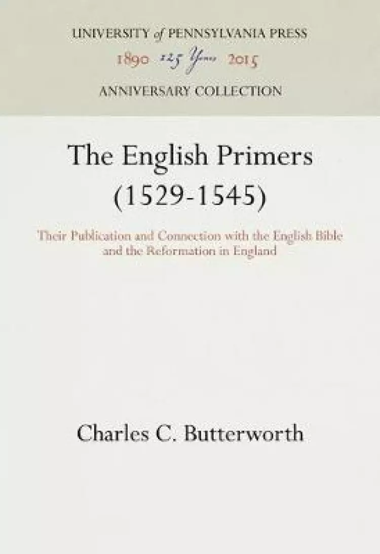 English Primers (1529-1545)