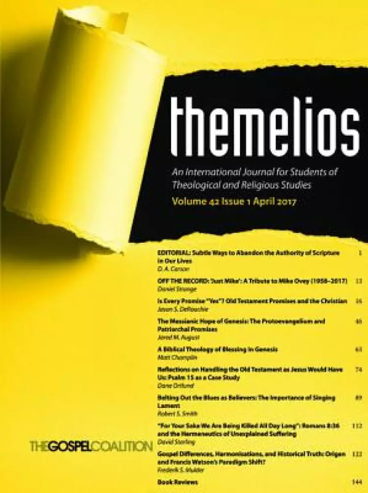 Themelios, Volume 42, Issue 1