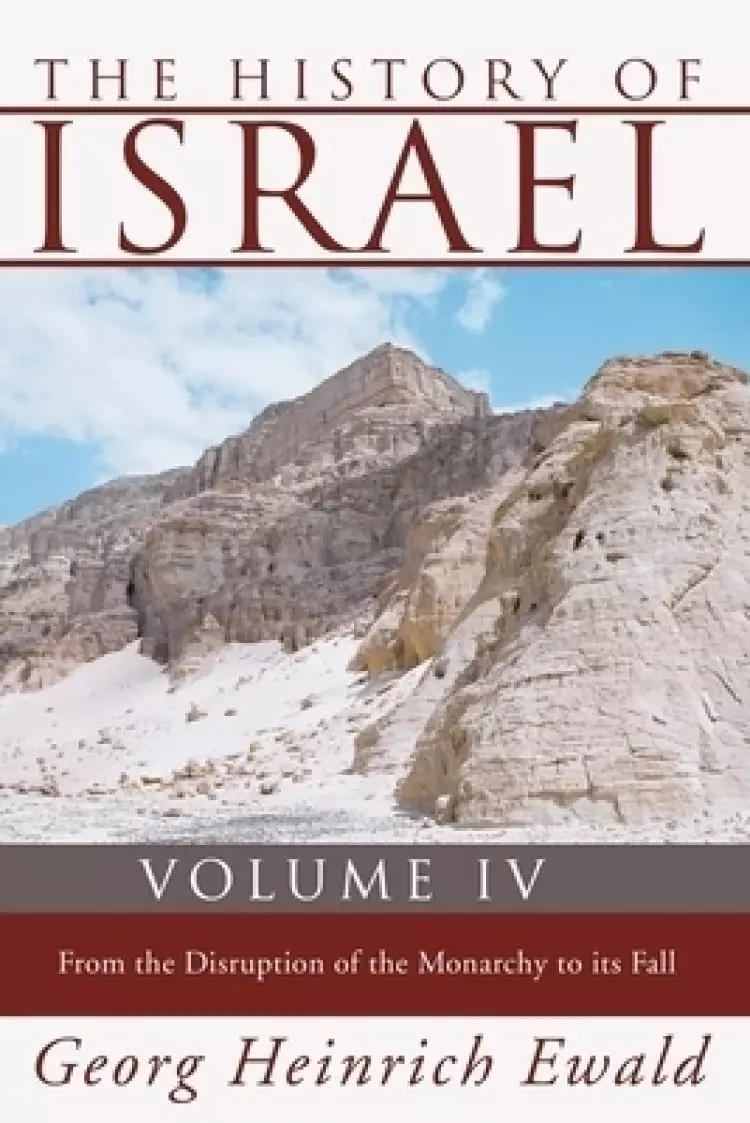 The History of Israel, Volume 4