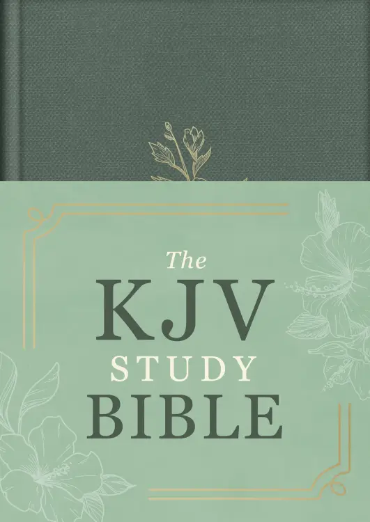 KJV Study Bible [Sage Bouquet]