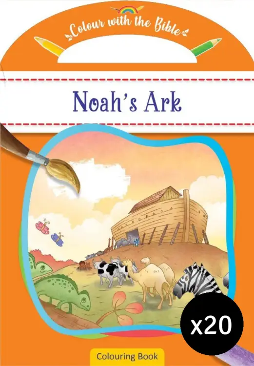 Colour With The Bible: Noah's Ark - Pack of 20