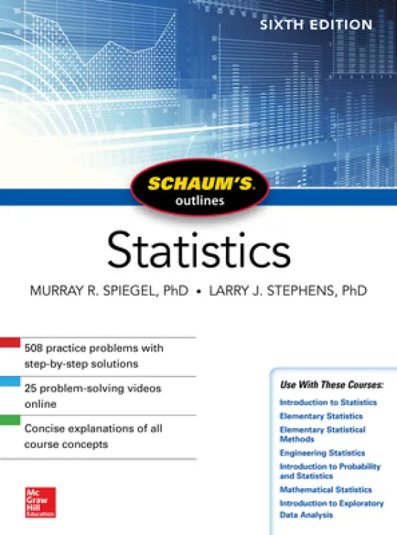 Schaum's Outline Of Statistics, Sixth Edition