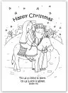 Christmas Donkey Christian Christmas Cards Pack of 5