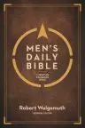 CSB Men's Daily Bible, Black LeatherTouch