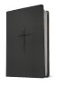 NLT Premium Value Thinline Bible, Filament-Enabled Edition (LeatherLike, Trinity Cross Black)