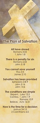 Bookmark-Plan Of Salvation Cross Pack Of 25