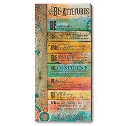 Plaque-Teen Be-Attitudes 8 x 16