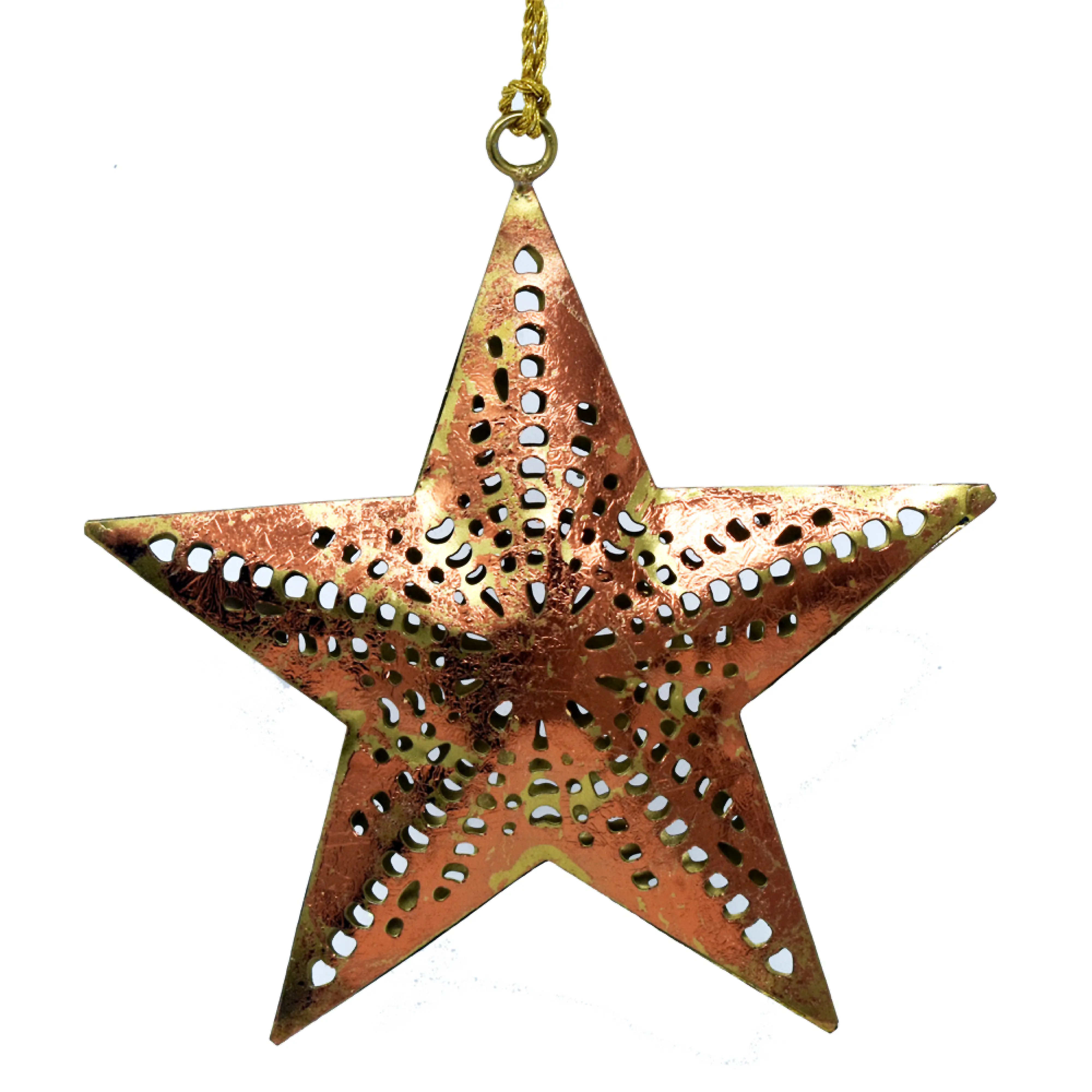 Metal Decoration - Gold Star